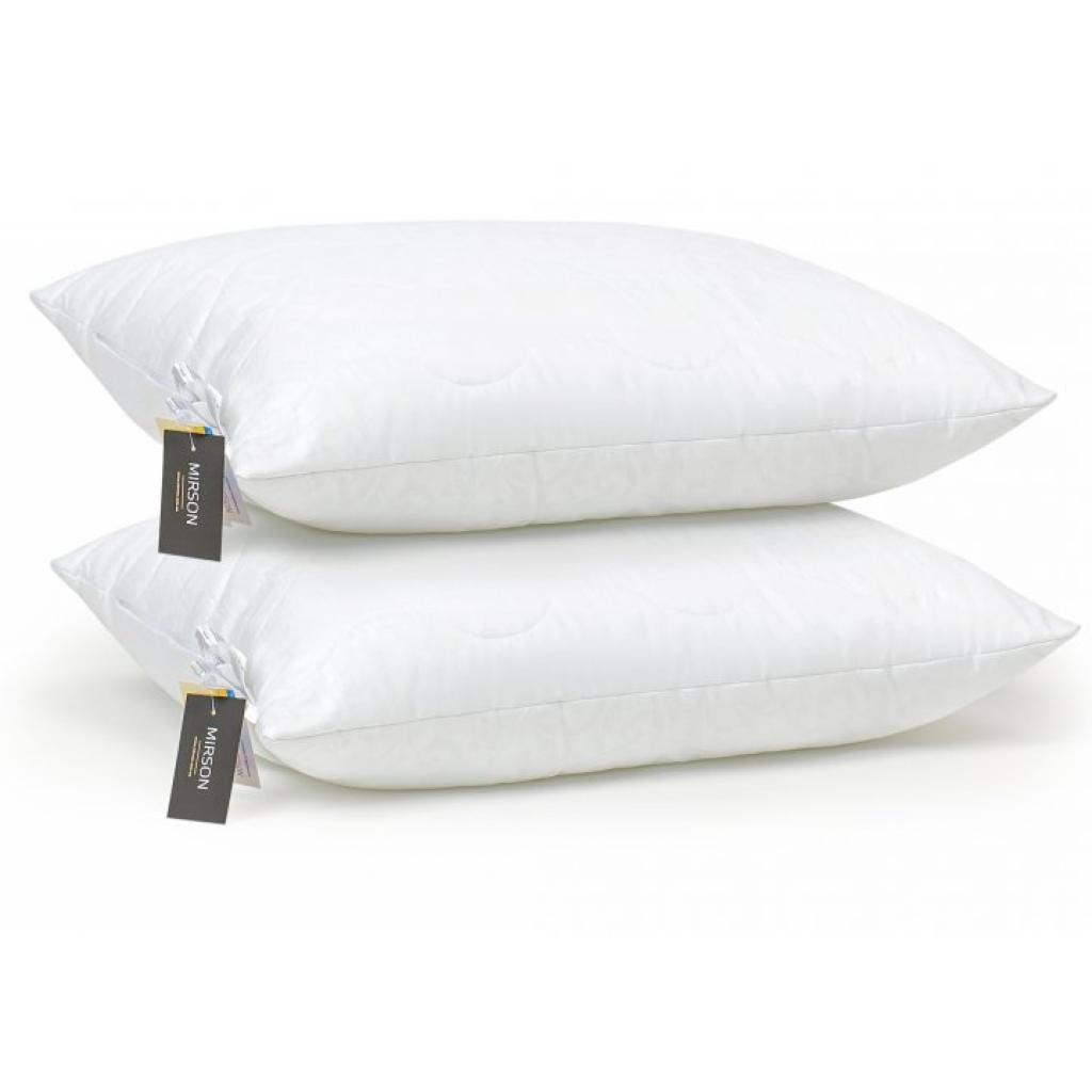 Подушка MirSon Набір EcoSilk 158 Eco Light White середні (2200002651967) - изображение 4
