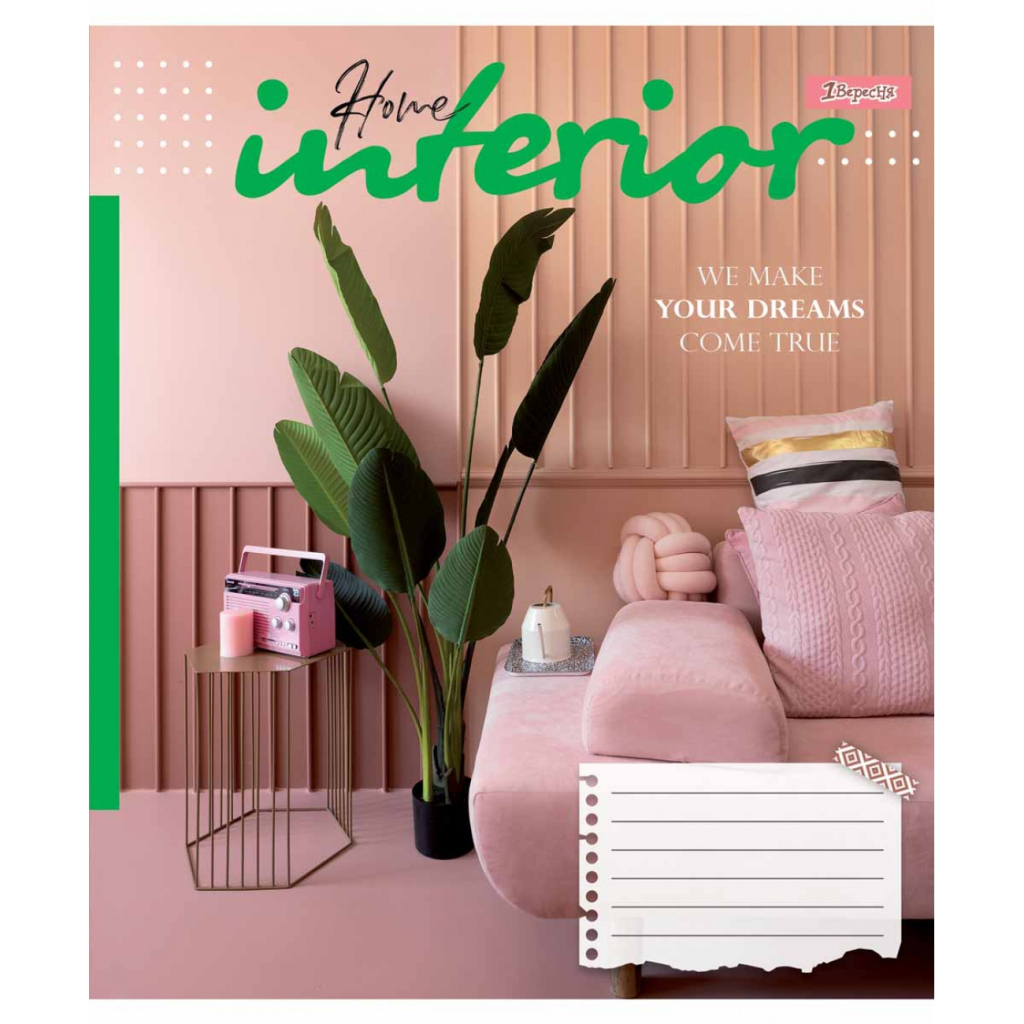 Зошит 1 вересня А5 Interior 48 аркушів, лінія (766451) - зображення 5