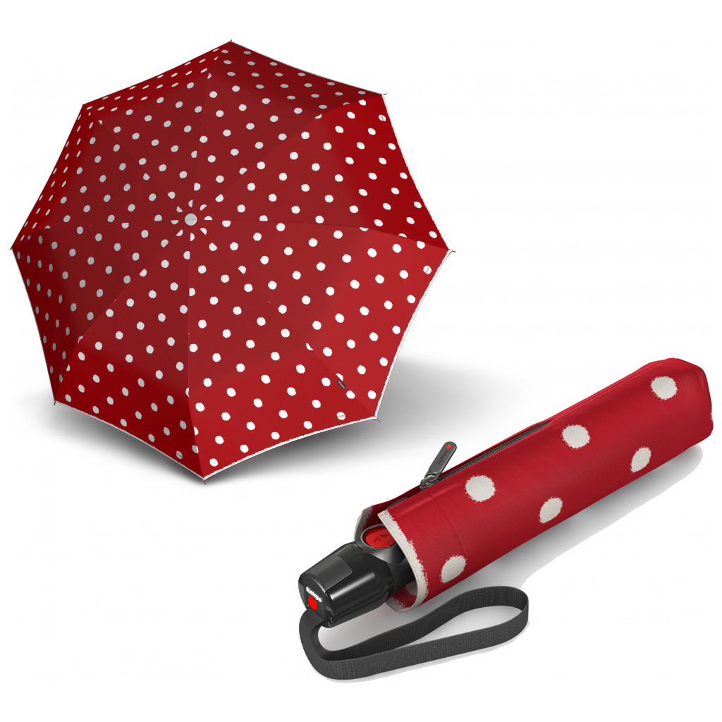 Парасоля Knirps T.200 Medium Duomatic Dot Art Red (Kn95 3201 4903) - зображення 1