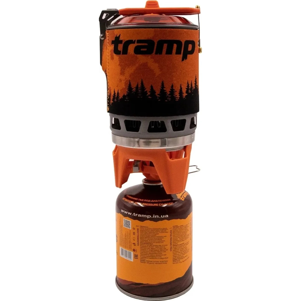 Пальник Tramp система для приготування їжі UTRG-049-orange + Картридж 230гр (UTRG-049-orange+UTRG-003) - зображення 1