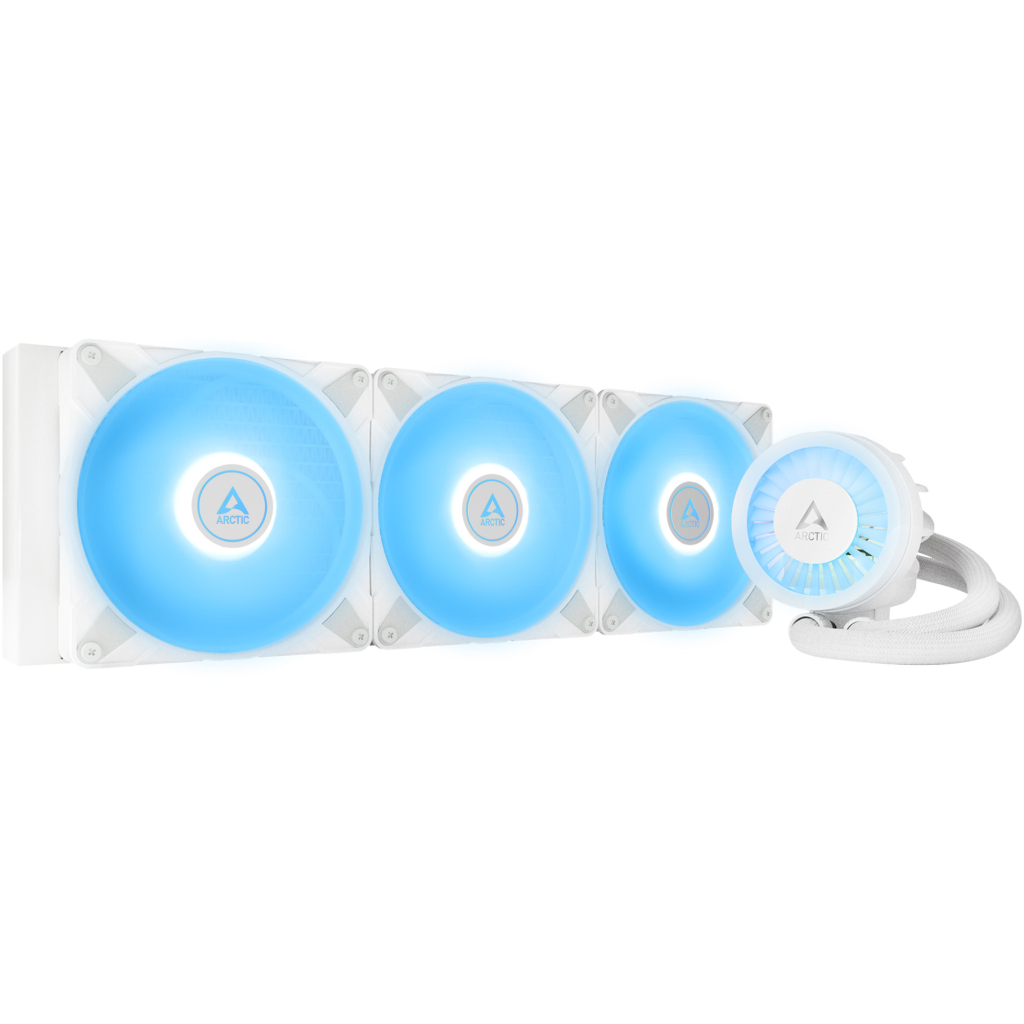 Система рідинного охолодження Arctic Liquid Freezer III - 420 A-RGB White (ACFRE00153A) - изображение 6