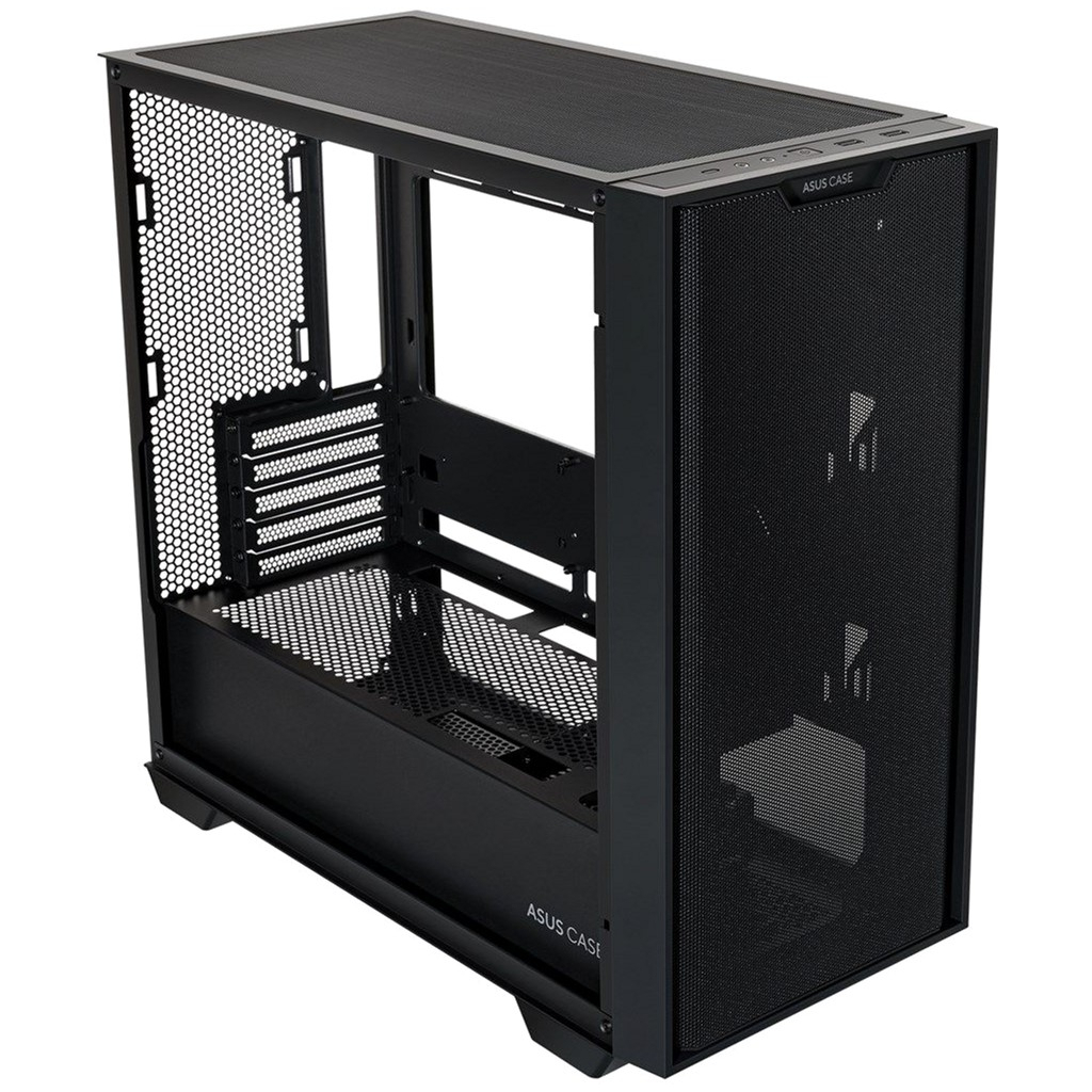 Корпус ASUS A21 Black Tempered Glass (90DC00H0-B09010) - зображення 4