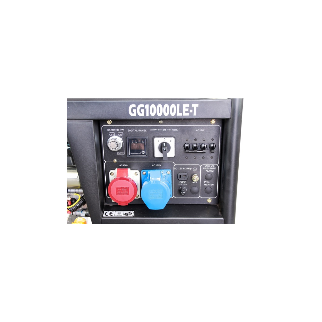 Генератор ITC Power GG10000LET 8,8/9,4 kVA 400V -7,0 kW/7,5 kW230V (6813619) - зображення 6