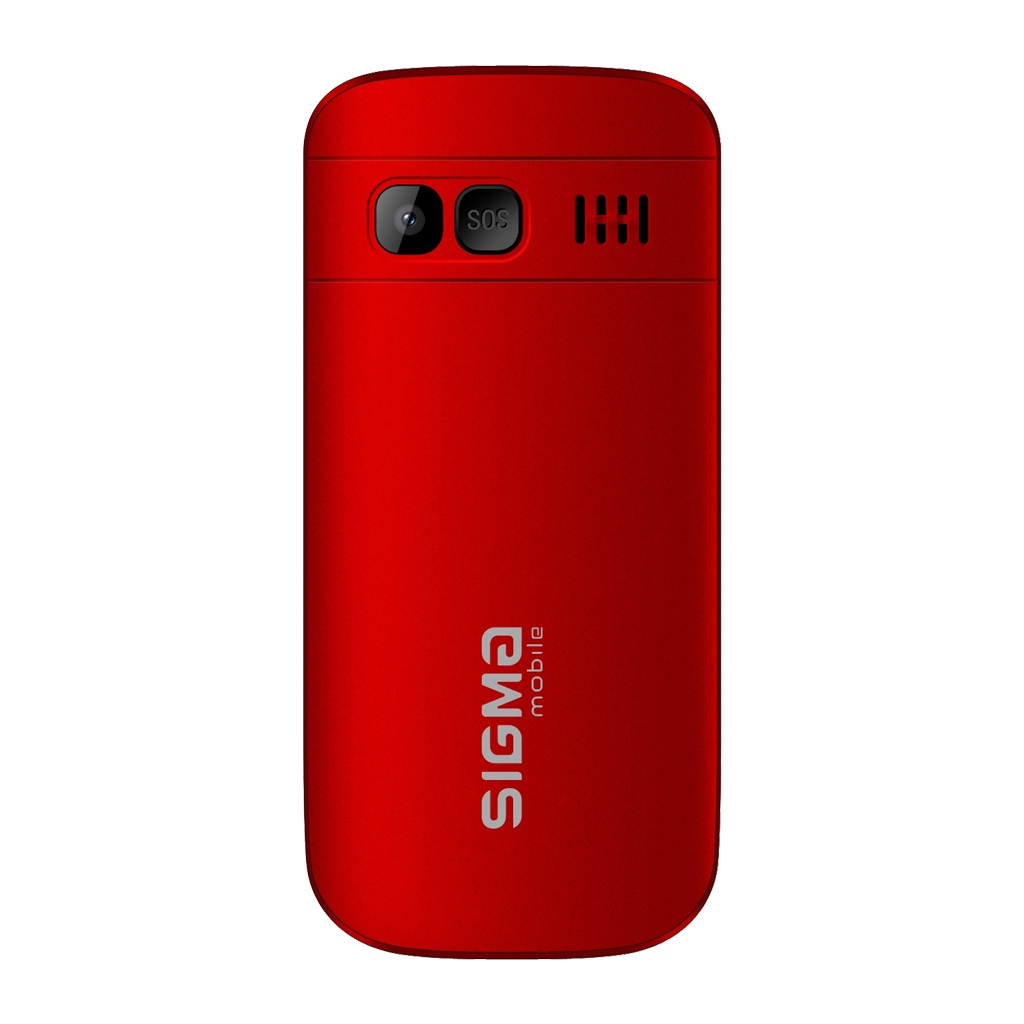 Мобільний телефон Sigma Comfort 50 EASY TYPE-C Red (4827798585221) - зображення 3