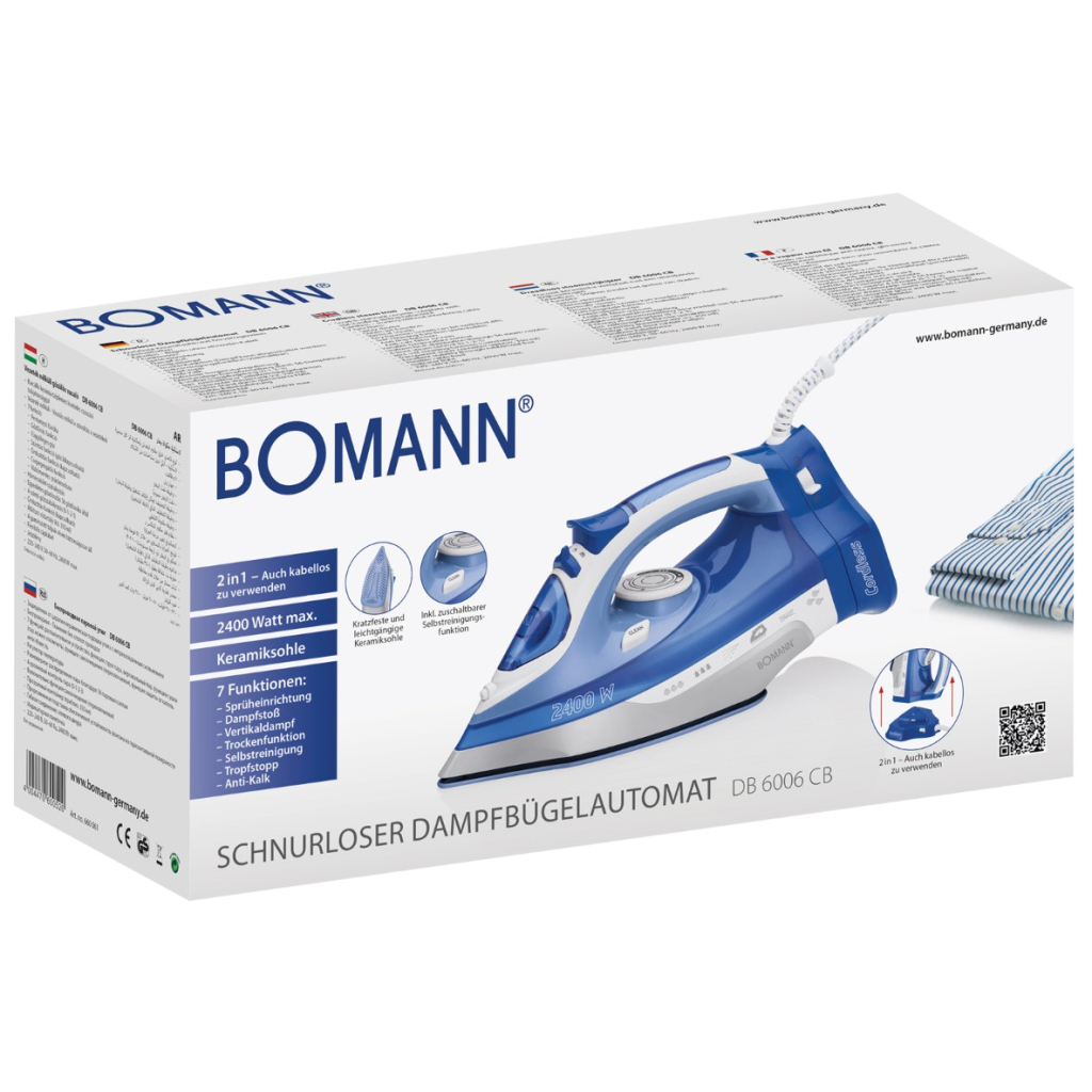 Праска Bomann DB 6006 CB (DB6006CB) - зображення 6