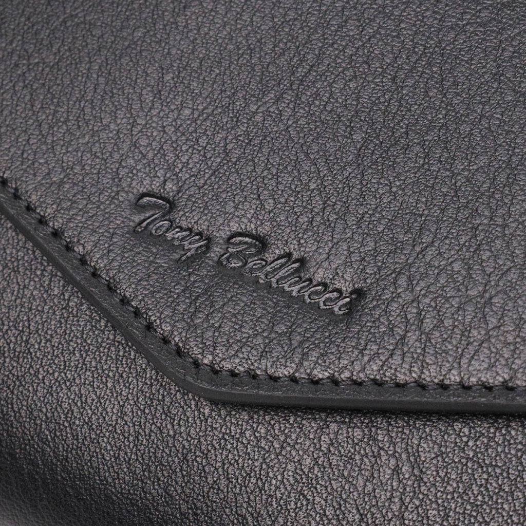 Портмоне Tony Bellucci З натуральної шкіри Чорне (21976) - зображення 5