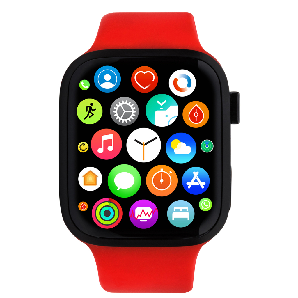 Смарт-годинник AURA X1 Pro 44mm Red (SWAX144R) - зображення 2