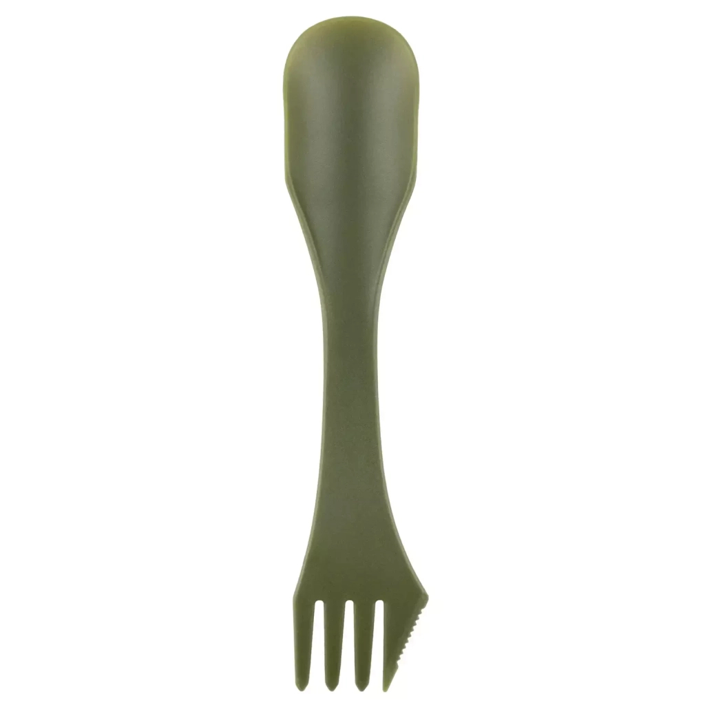 Ложка-виделка туристична Tribe Spork пластикова olive (T-FC-0031-olive) - зображення 2