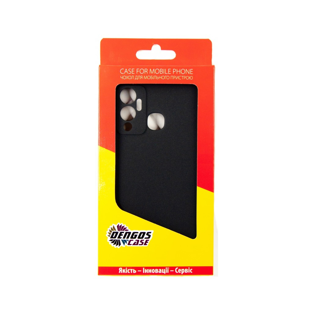 Чохол до мобільного телефона Dengos Carbon Infinix Hot 12 Play (black) (DG-TPU-CRBN-163) - зображення 5
