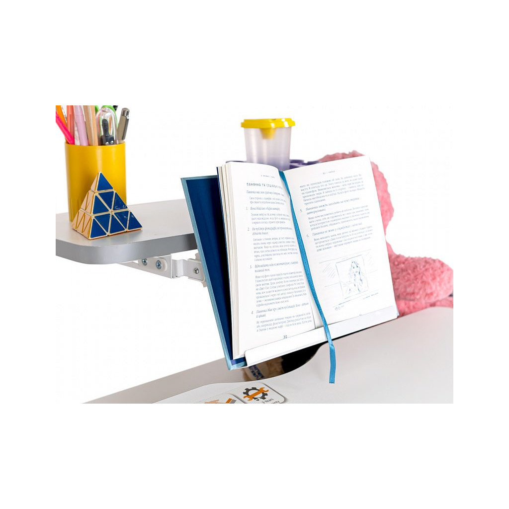 Парта Mealux Hamilton Multicolor Pink Lite (BD-680 W/G MC + PN Lite) - зображення 2