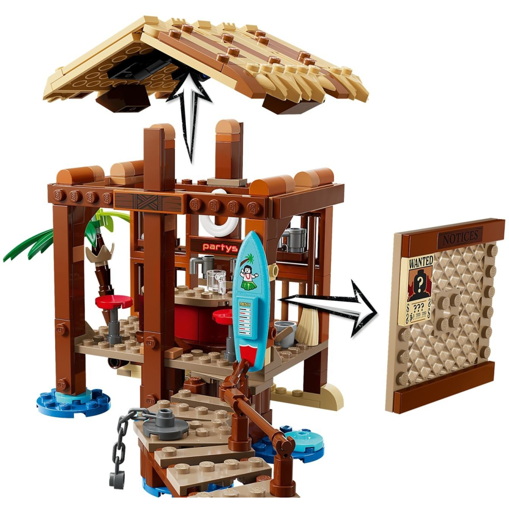Конструктор LEGO One Piece Хатина у Селищі Вітряків (75636-) - зображення 4
