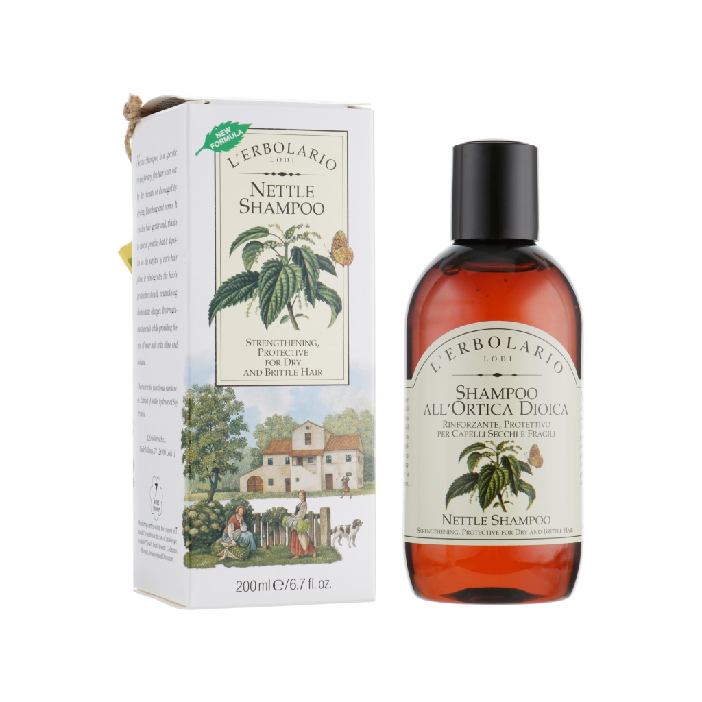 Шампунь L'Erbolario Кропива проти випадіння волосся 200 мл (8022328500361) - изображение 2