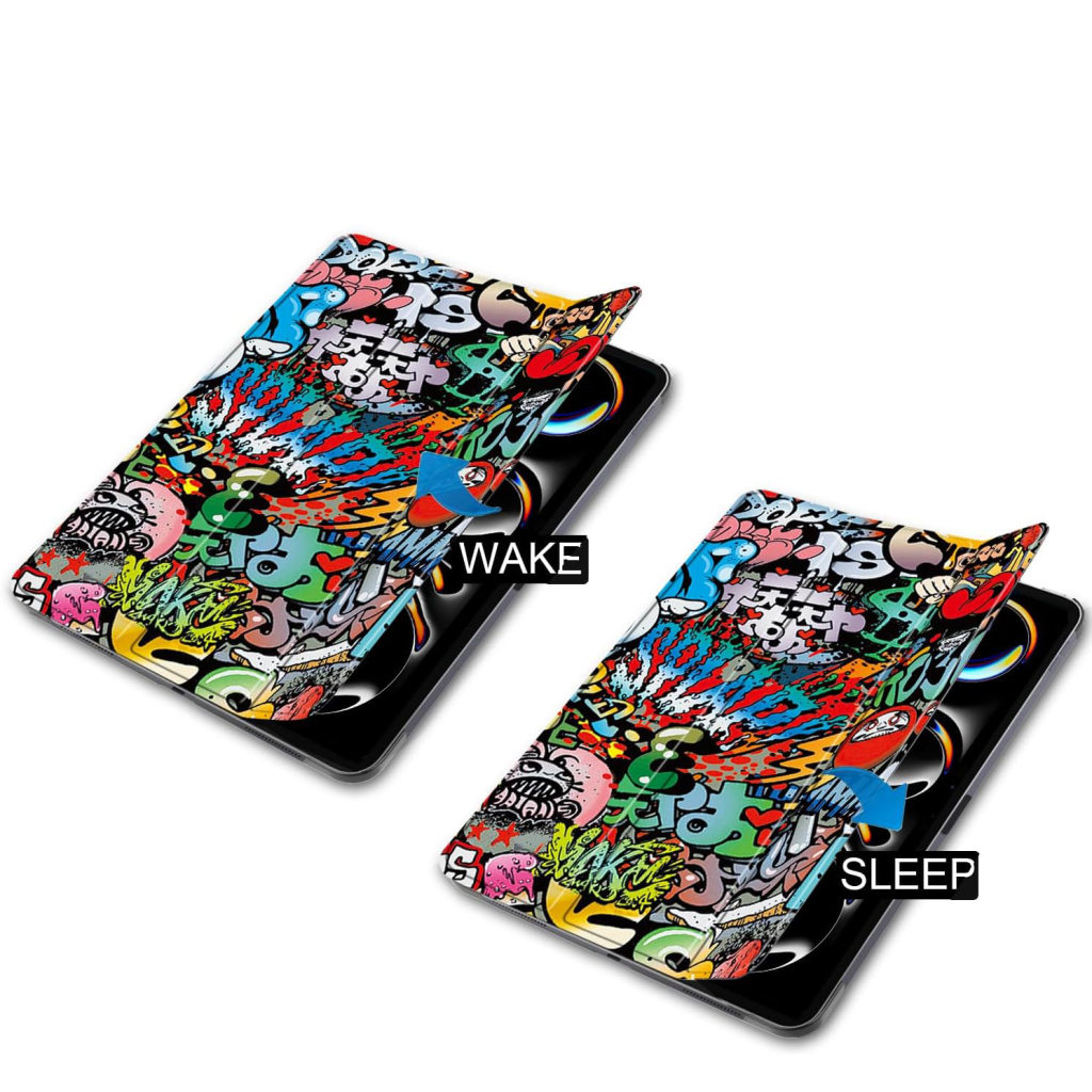 Чохол до планшета BeCover Smart Case Apple iPad Pro 11" M4 2024 Graffiti (711637) - зображення 5