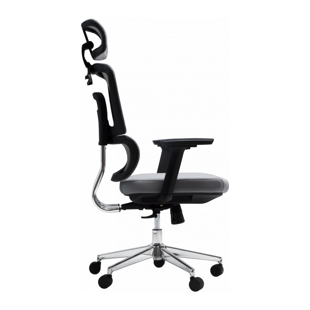 Офісне крісло GT Racer B-530L Gray - зображення 3