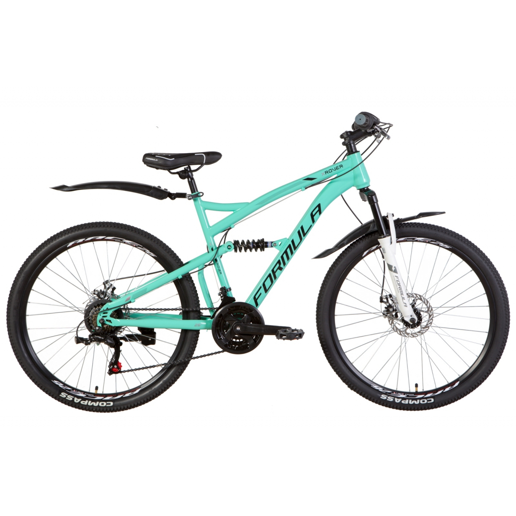Велосипед Formula 26" X-ROVER AM2 DD рама-19" 2021 Turquoise/Black (OPS-FR-26-482) - зображення 1