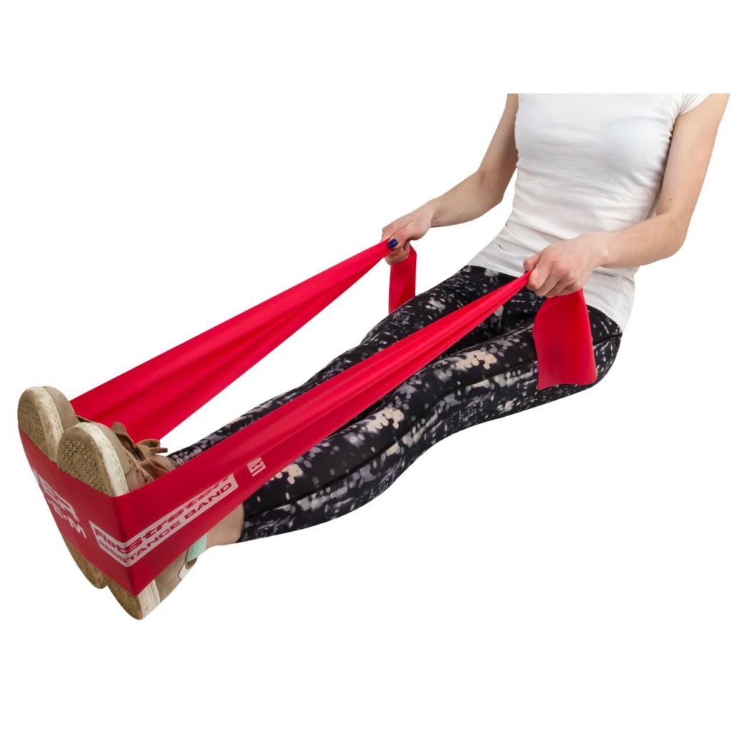 Еспандер Power System PS-4122 Flat Stretch Band Level 2 Red (PS_4122_Red) - зображення 3