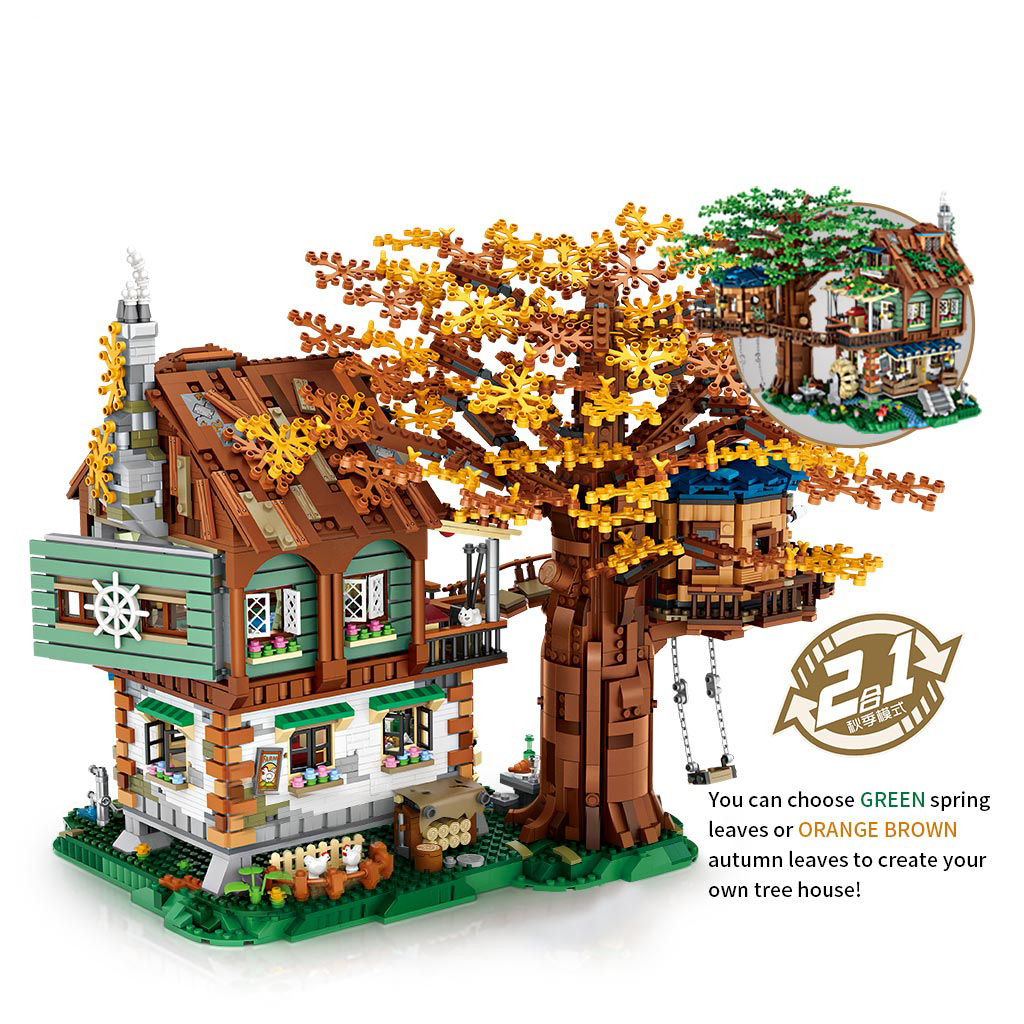 Конструктор LOZ mini Будинок на дереві без фігурок (1033) - зображення 3