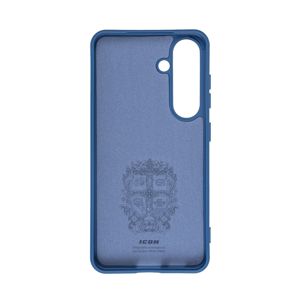 Чохол до мобільного телефона Armorstandart ICON Case Samsung S24 Dark Blue (ARM72489) - зображення 2