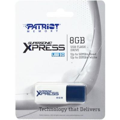 USB флеш накопичувач Patriot 8GB Supersonic Xpress USB 3.0 (PSF8GXPUSB) - зображення 6
