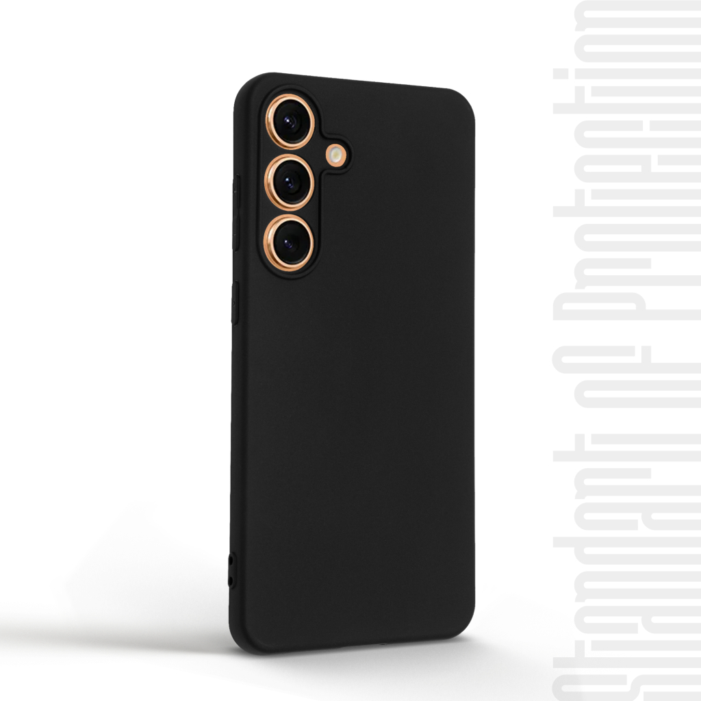 Чохол до мобільного телефона Armorstandart Matte Slim Fit Samsung S25 Plus Camera cover Black (ARM81569) - зображення 2