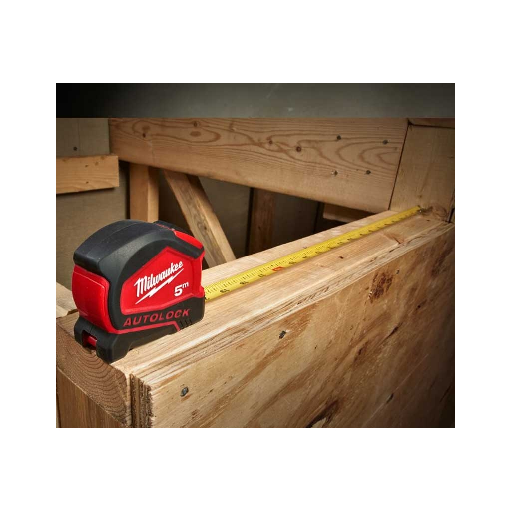 Рулетка Milwaukee Tape Measure Autolock 8м (4932464664) - зображення 4