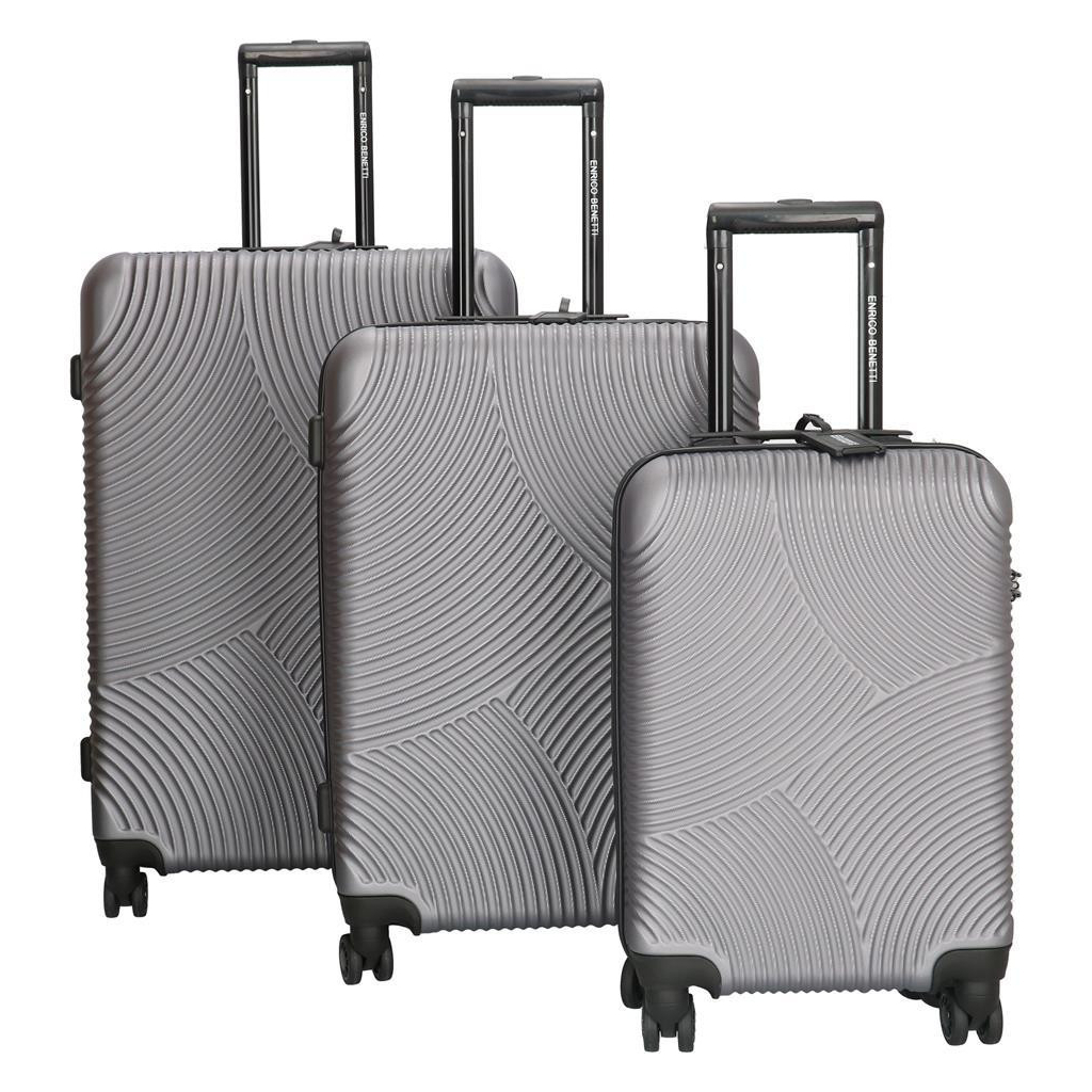 Валіза Enrico Benetti Louisville Grey M (Eb39040 012-60) - зображення 7