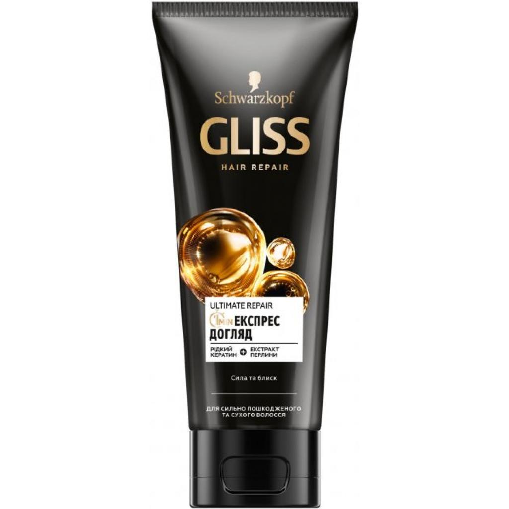 Маска для волосся Gliss Ultimate Repair Експрес-догляд 200 мл (9000100855815) - зображення 1