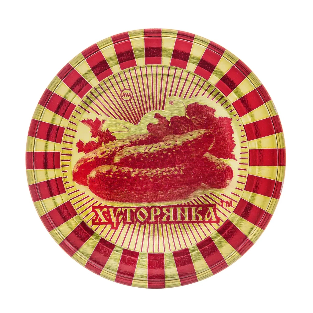 Кришка для банки Хуторянка закаточна 50 шт - изображение 7