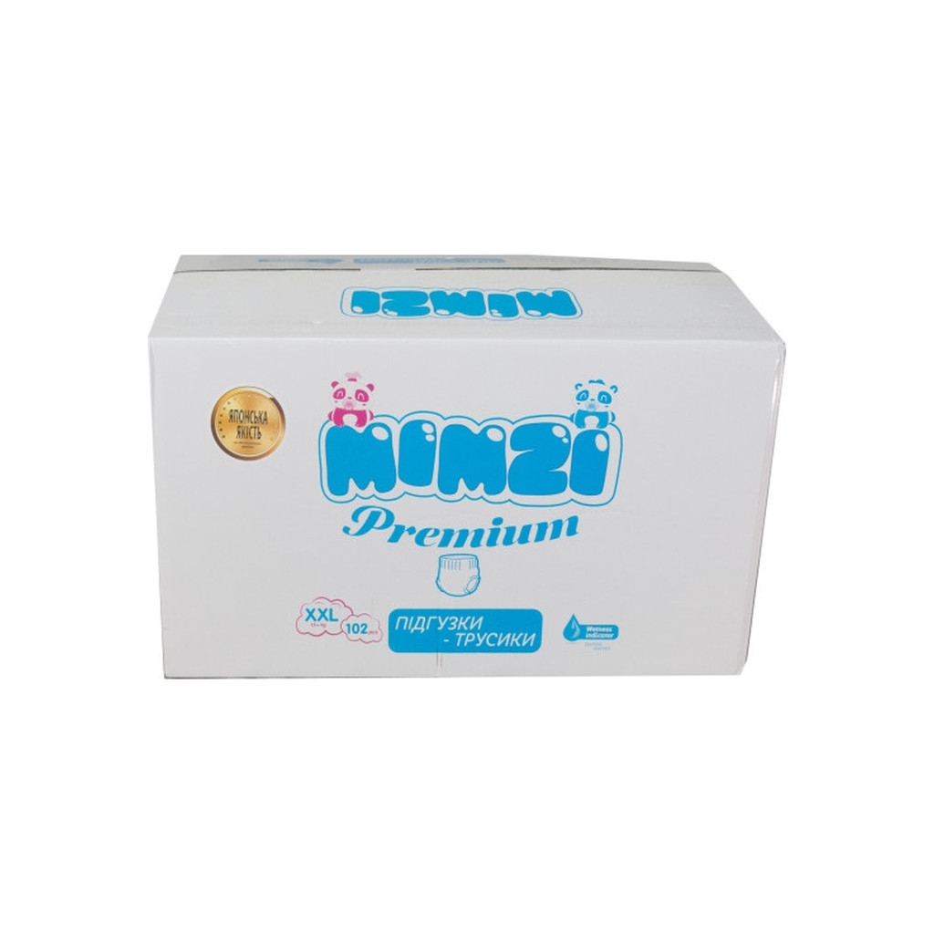 Підгузки Mimzi XXL 15+ кг 34 шт. х 3 пачки (MPXXL3) (4820209800160) - picture 8