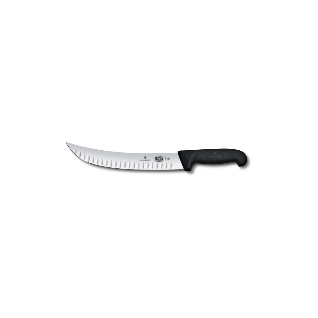 Кухонний ніж Victorinox Fibrox Butcher 25 см Black (5.7323.25) - зображення 1