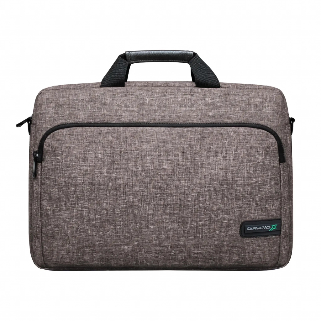 Сумка для ноутбука Grand-X 14'' SB-148 soft pocket Brown (SB-148B) - зображення 2