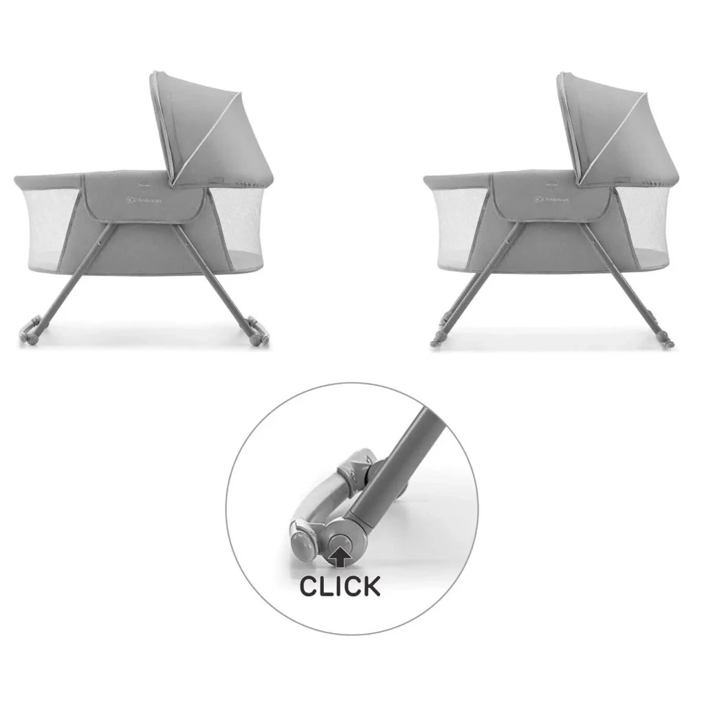 Ліжечко Kinderkraft гойдалка Lovi Grey 3 в 1 (5902533913503) - зображення 8