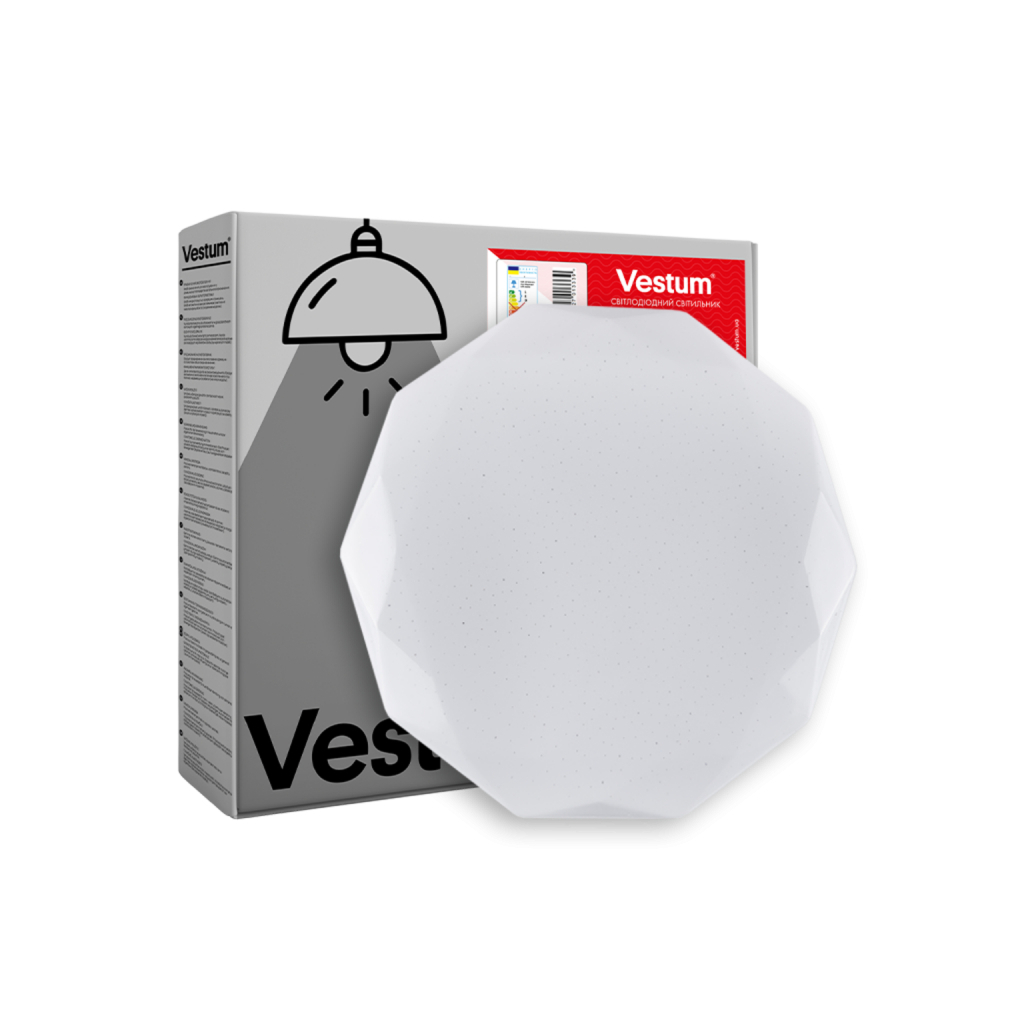 Світильник Vestum DIAMANT зоряне небо 16W 4000К (VS-90057) - зображення 1