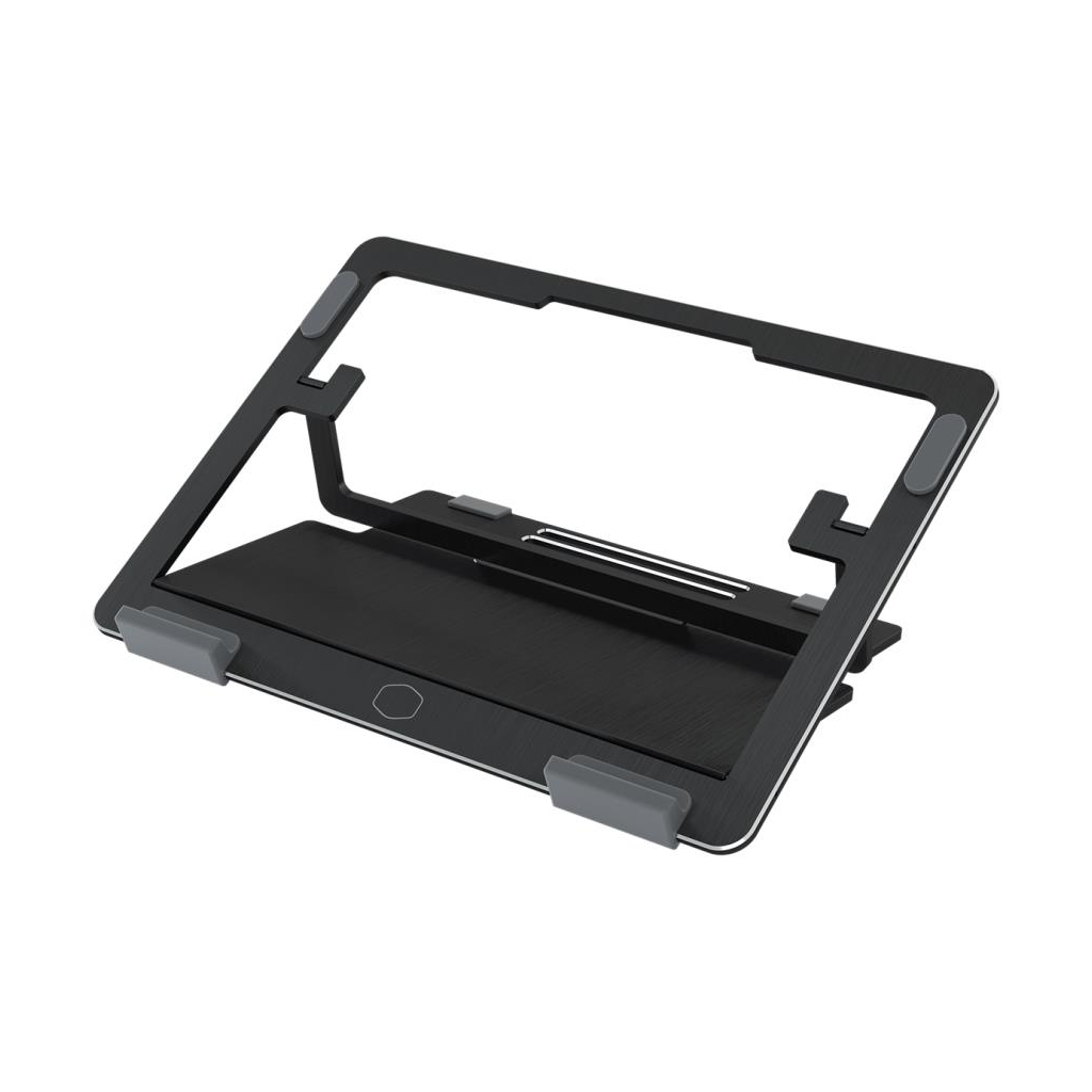 Підставка до ноутбука CoolerMaster 15" ErgoStand Air Aluminum Alloy Black (MNX-SSEK-NNNNN-R1) - зображення 1