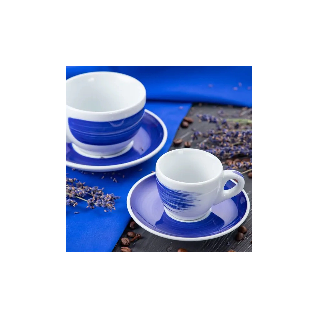 Чашка Ancap cappuccino large 260 мл, серія Verona Millecolori Blue (35127) - зображення 3