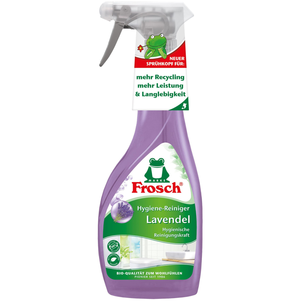 Спрей для чищення ванн Frosch Лаванда 500 мл (4001499909153/4001499961533) - зображення 1