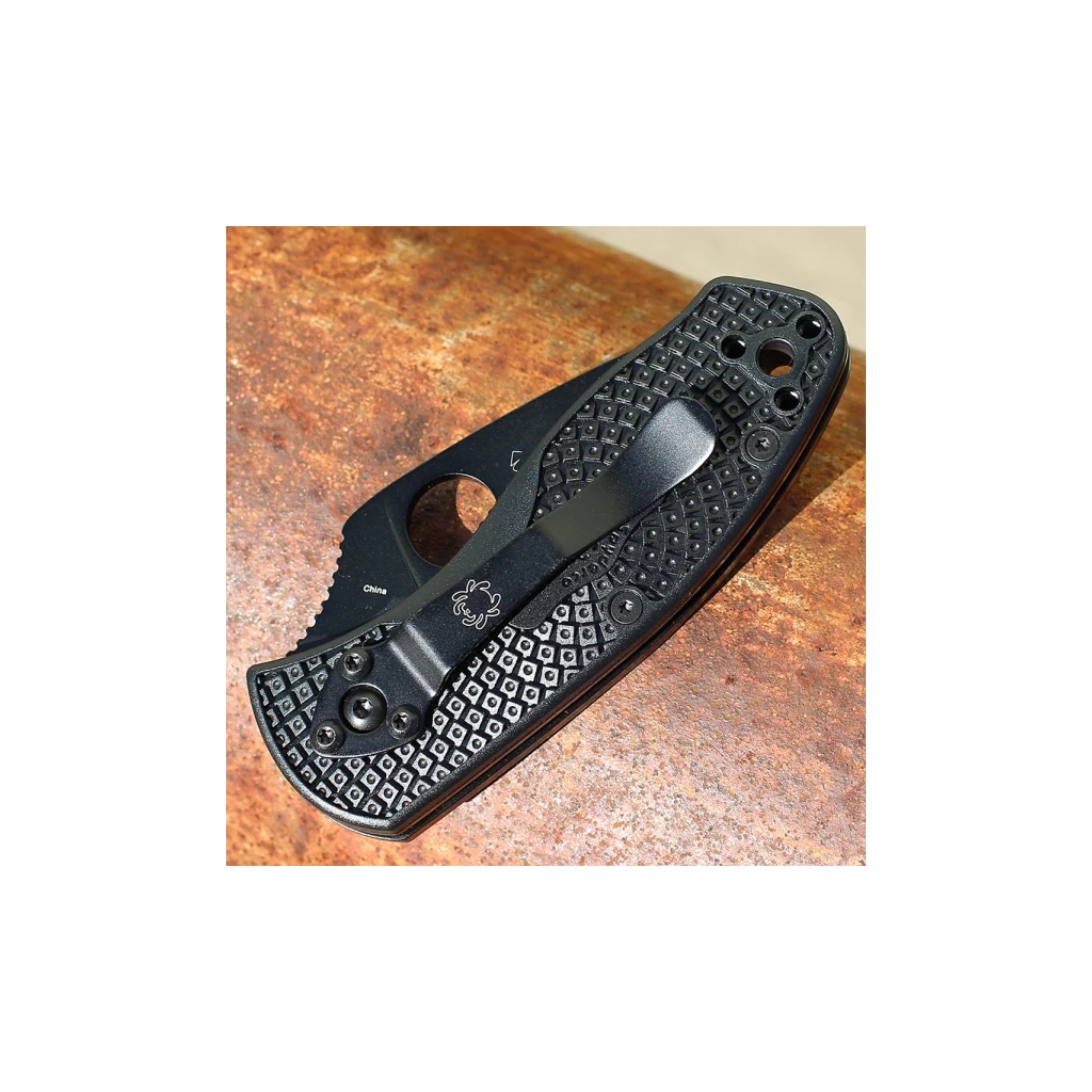 Ніж Spyderco Ambitious Lightweight BB Black (C148PBBK) - зображення 10