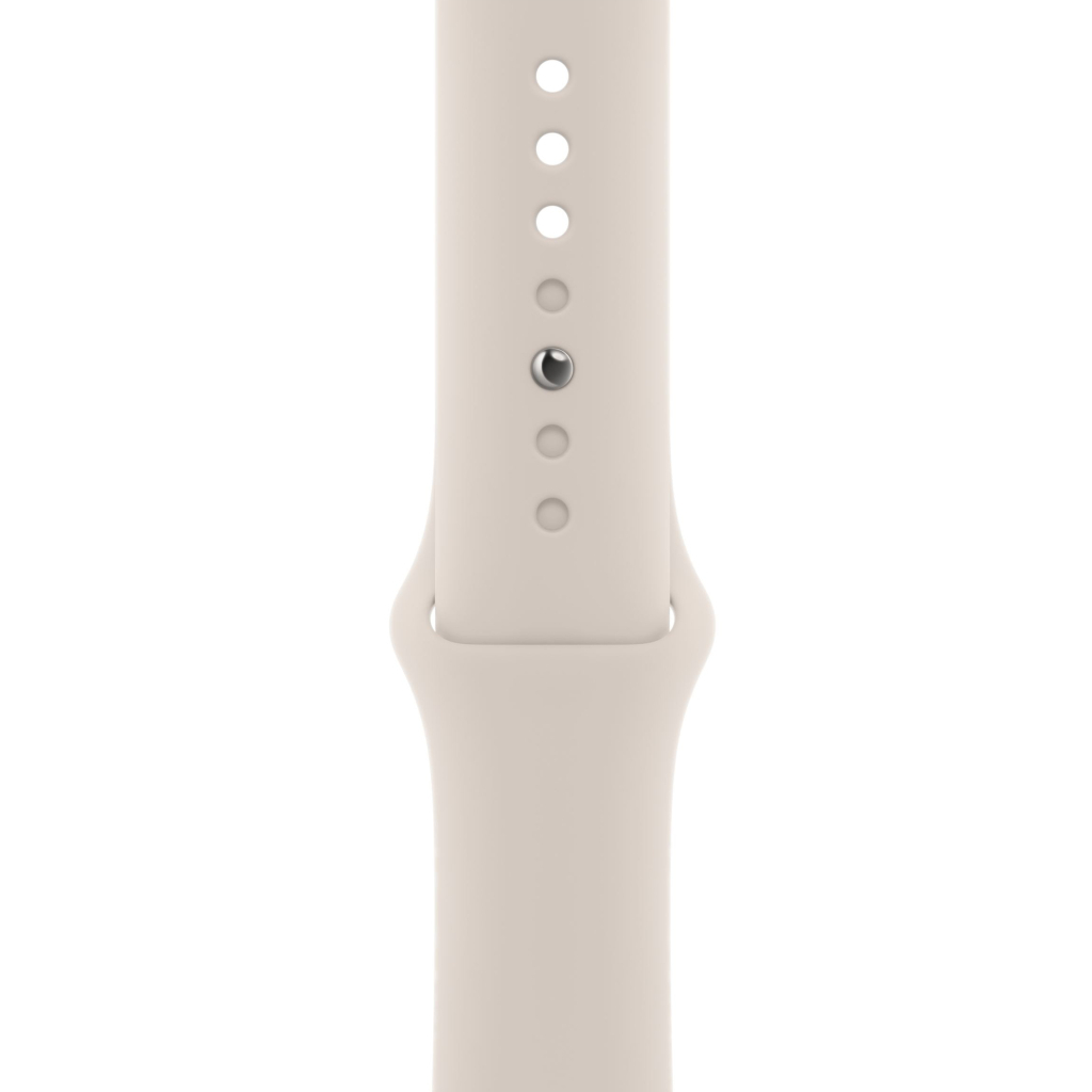 Ремінець до смарт-годинника Apple 45mm Starlight Sport Band - Regular (Demo) (3J607ZM/A) - зображення 1