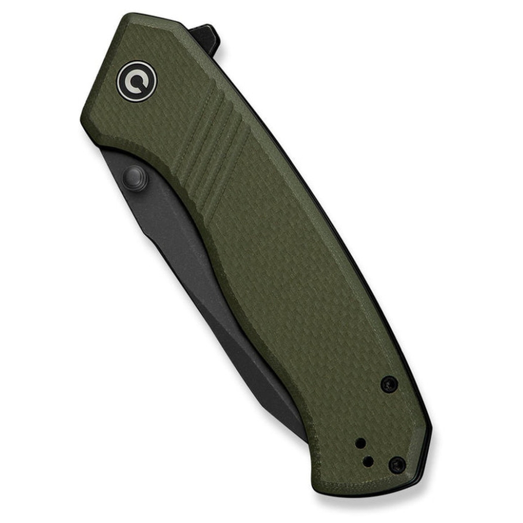 Ніж Civivi Placoid, Green G10, Darkwash (C23079-3) - зображення 6