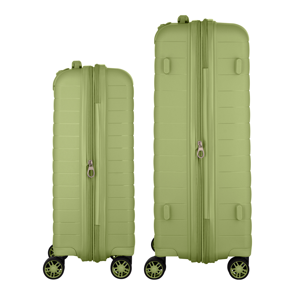Набір валіз 2E Aero (M+S), оливково-зелені (2E-SPP-AERO-SET2-MG) - зображення 5