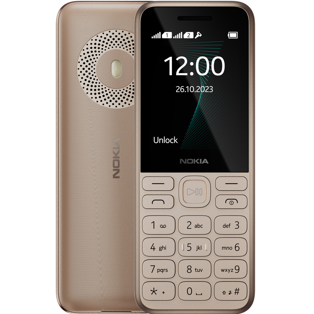 Мобільний телефон Nokia 130 DS 2023 Light Gold - зображення 1