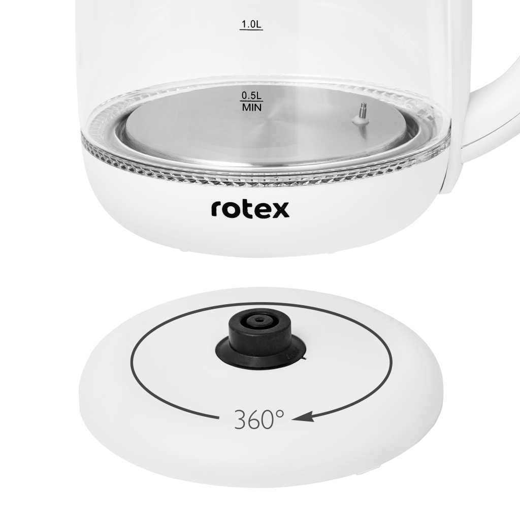 Електрочайник Rotex RKT85-G Smart - зображення 4
