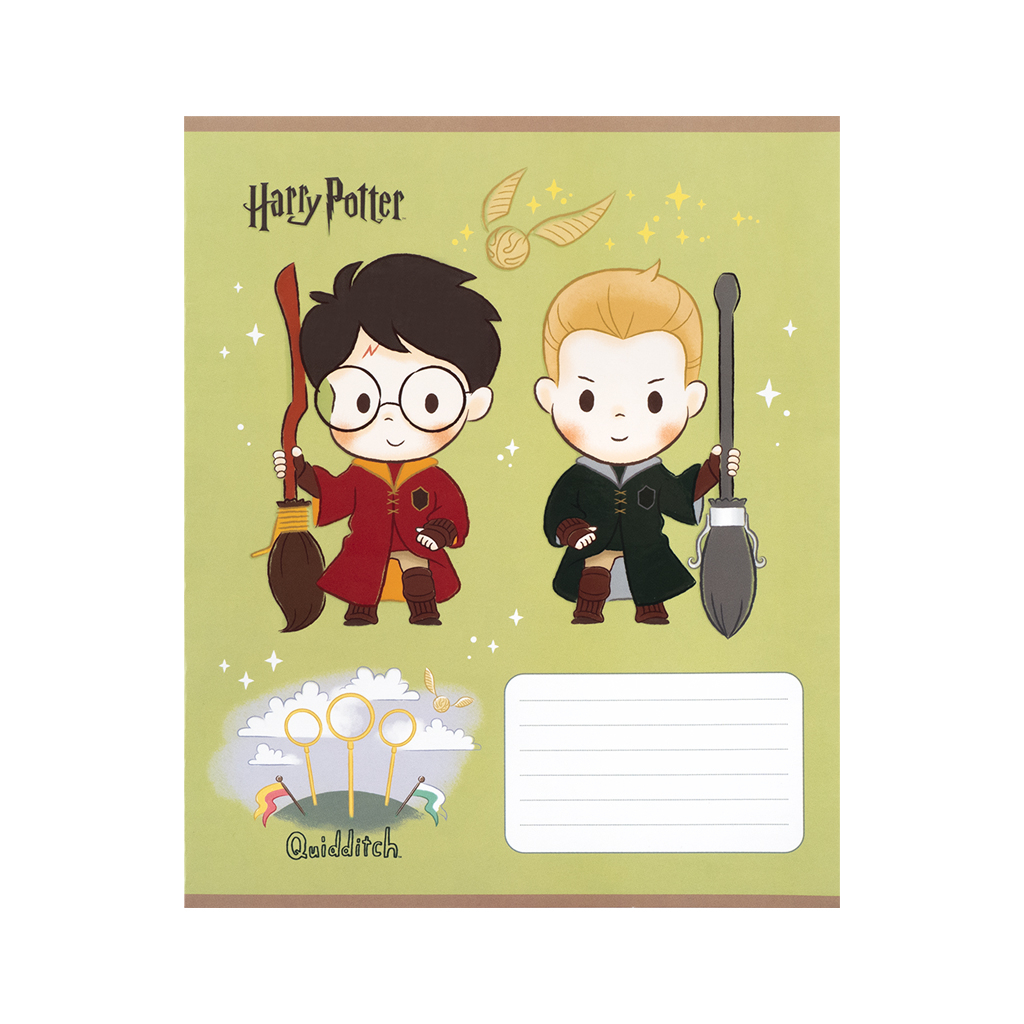 Зошит Kite Harry Potter, 12 аркушів, коса лінія (HP25-235) - зображення 10