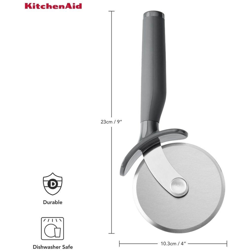 Ніж для піци KitchenAid Coreline, 22,7 см, сірий (KAS113OHCGG) - зображення 5