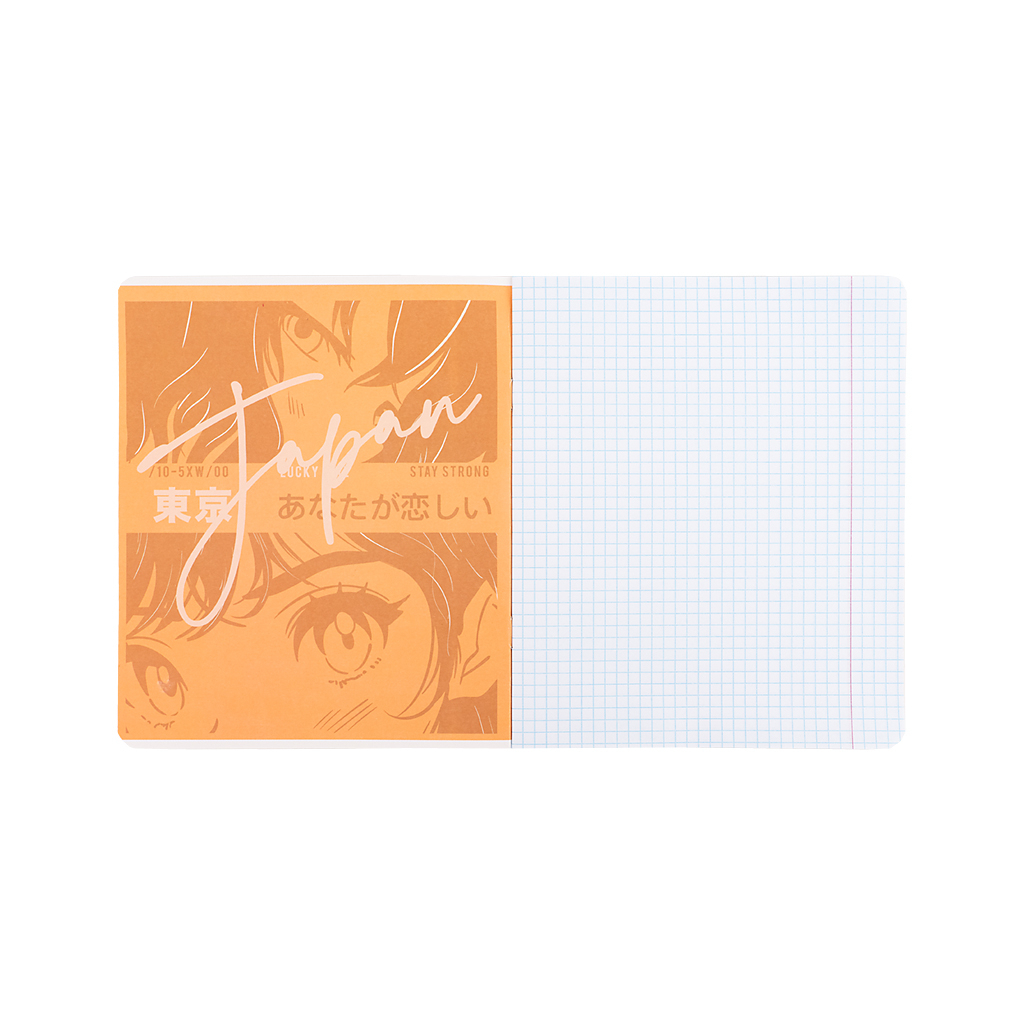 Зошит Kite Anime, 18 аркушів, клітинка (K25-236-1) - зображення 10