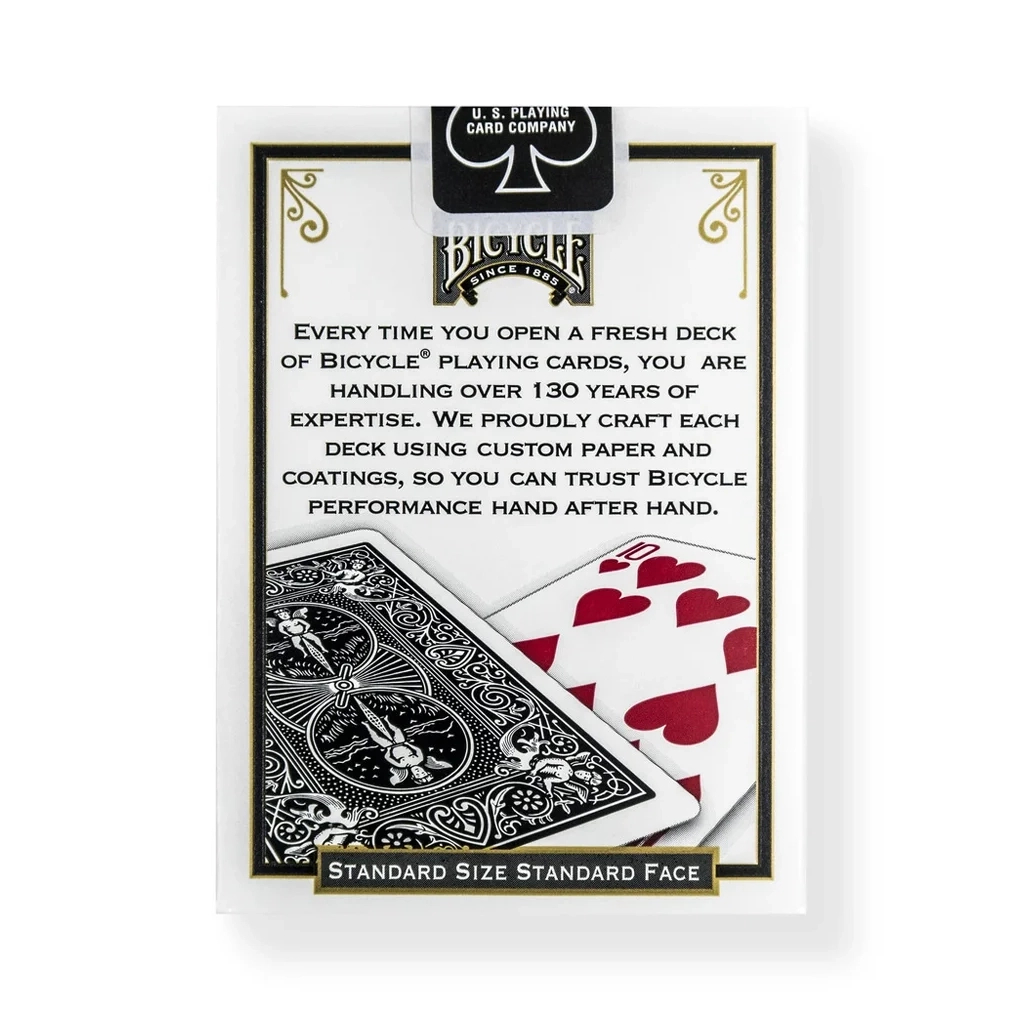 Гральні карти Bicycle Bicycle Standard (black) (08089) - зображення 4