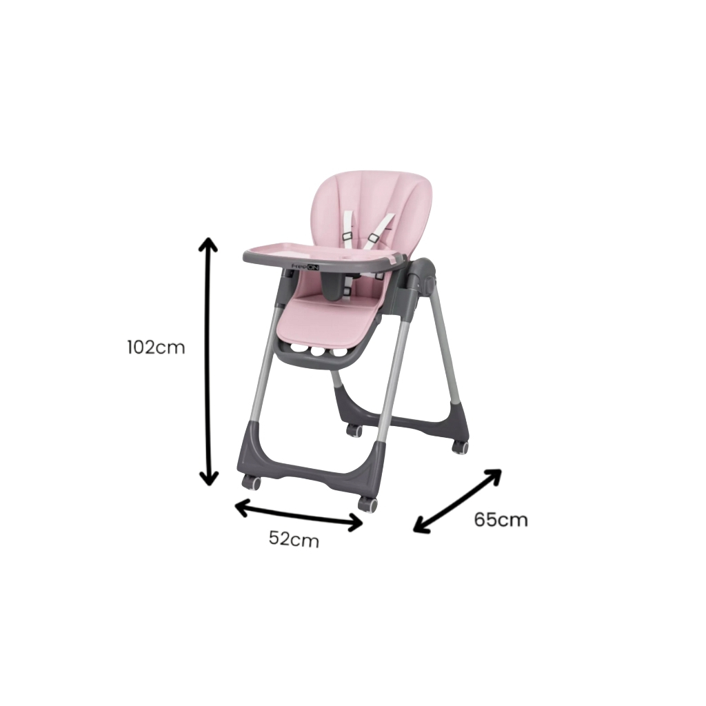 Стілець для годування FreeON Kai, рожевий (82672) - зображення 6