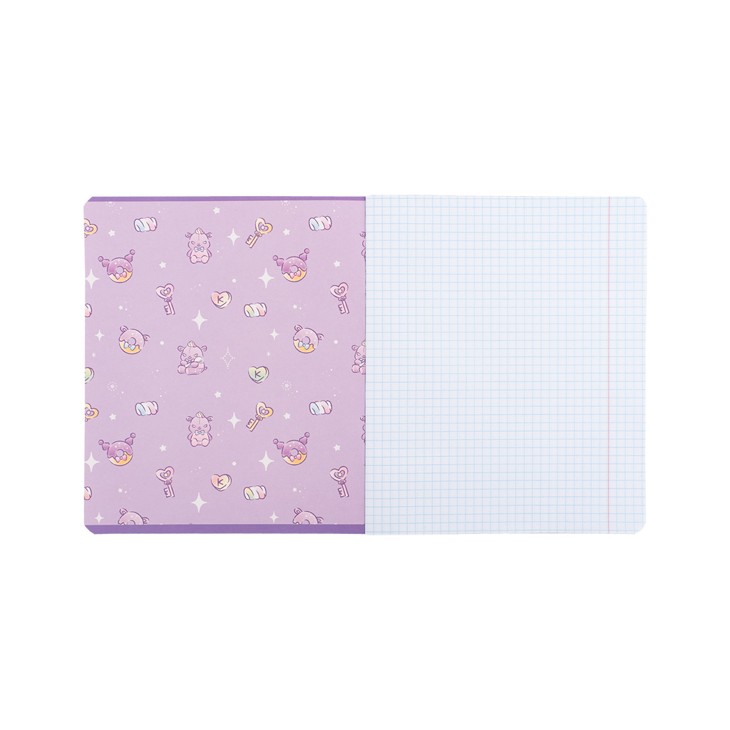 Зошит Kite Kuromi, 12 аркушів, клітинка (HK25-232-3) - зображення 2