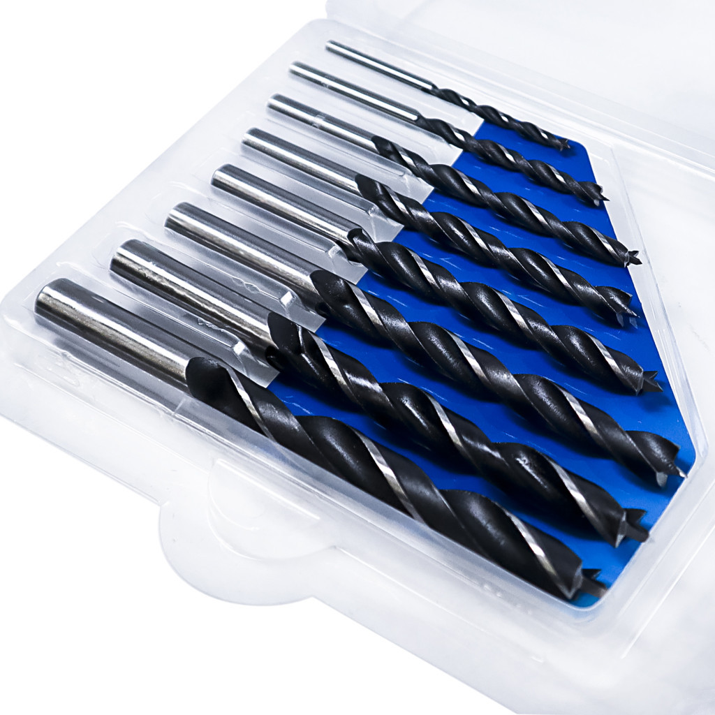 Набір свердл S&R Meister по дереву 8шт. 3-10 мм (216802008) - зображення 3