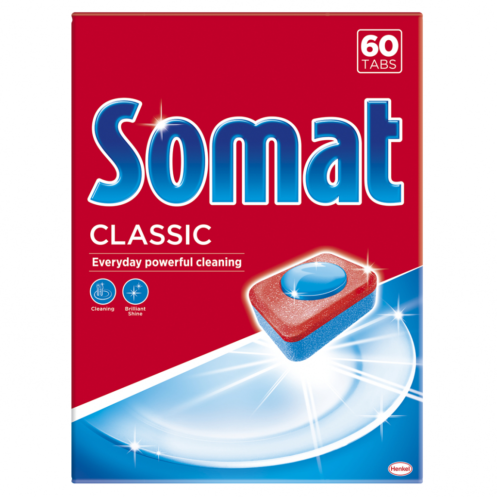 Таблетки для посудомийних машин Somat Classic 60 шт (9000101347746) - изображение 1